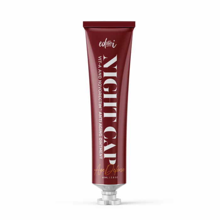 ED&I NIGHT CAP VIT A & NOVORETIN ANTIAGING 60ML